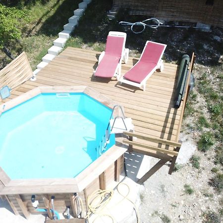 Chalet Sur Pilotis Avec Piscine Privee Lucéram Екстериор снимка